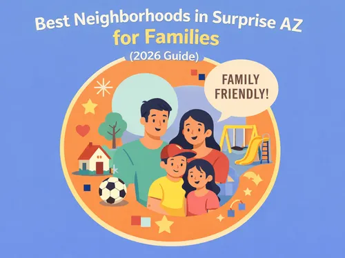 Best Neighborhoods in Surprise AZ for Families (2026 Guide)
