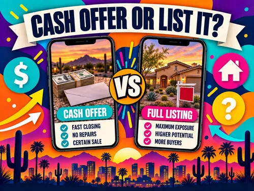 Sell My House Fast in Surprise AZ: Cash Offer vs. Listing It Right